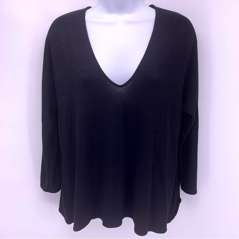 Aritzia Wilfred Free Black Sweater Top Size XS